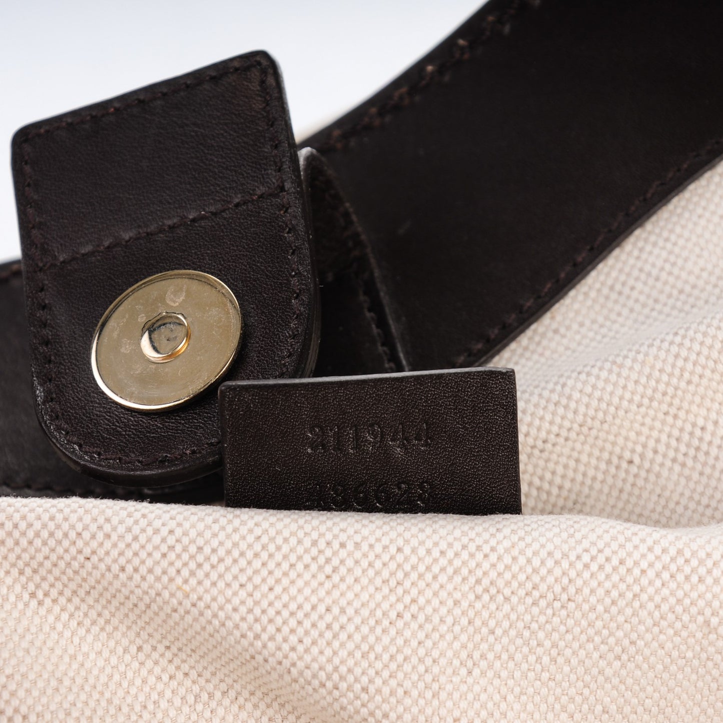 Monogram Medium Sukey Tote Dark Brown