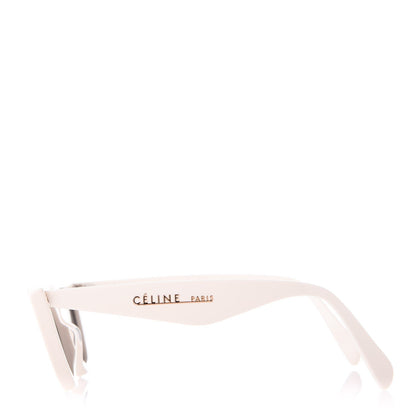 Celine Acetate Cat Eye Sunglasses CL40019I Ivory 3 of 7