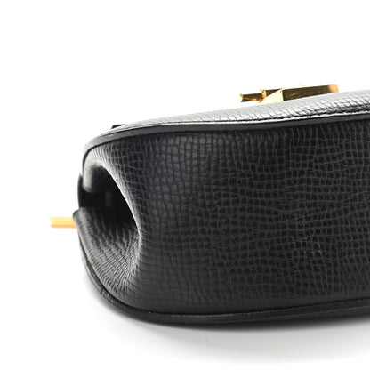 Chloe Textured Calfskin Lambskin Nano Drew Shoulder Bag Black 6 of 7