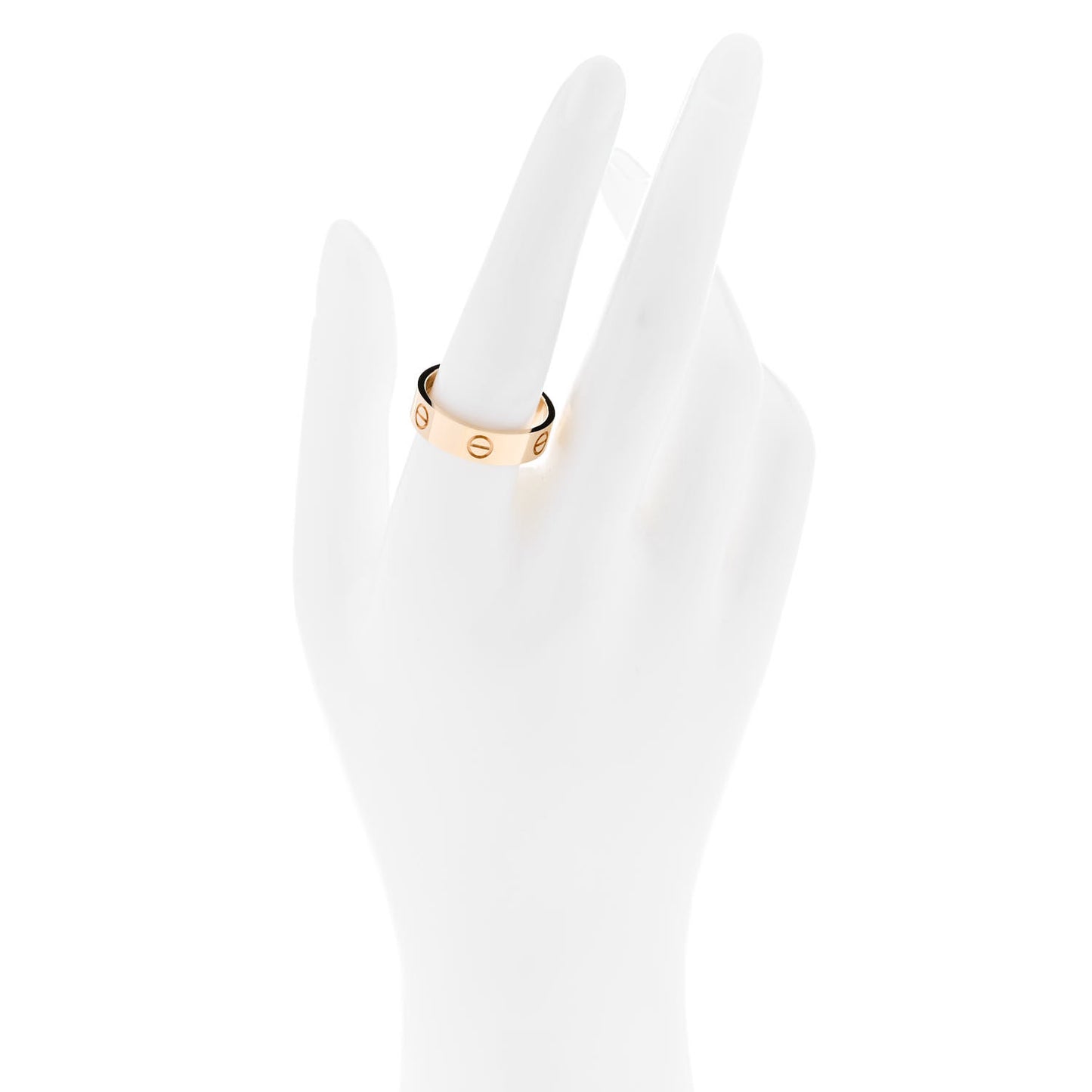 18K Yellow Gold 5.5mm LOVE Ring 59 8.75
