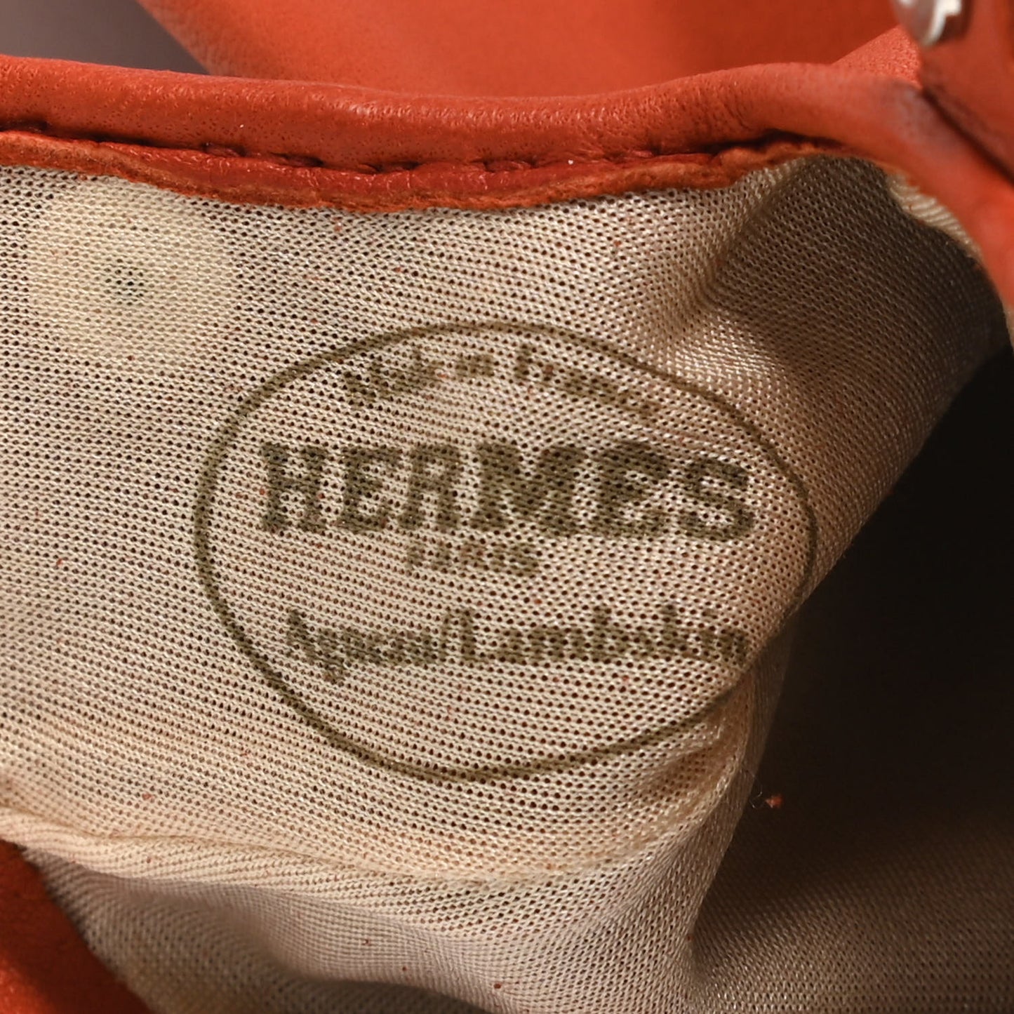 Lambskin Gloves Orange