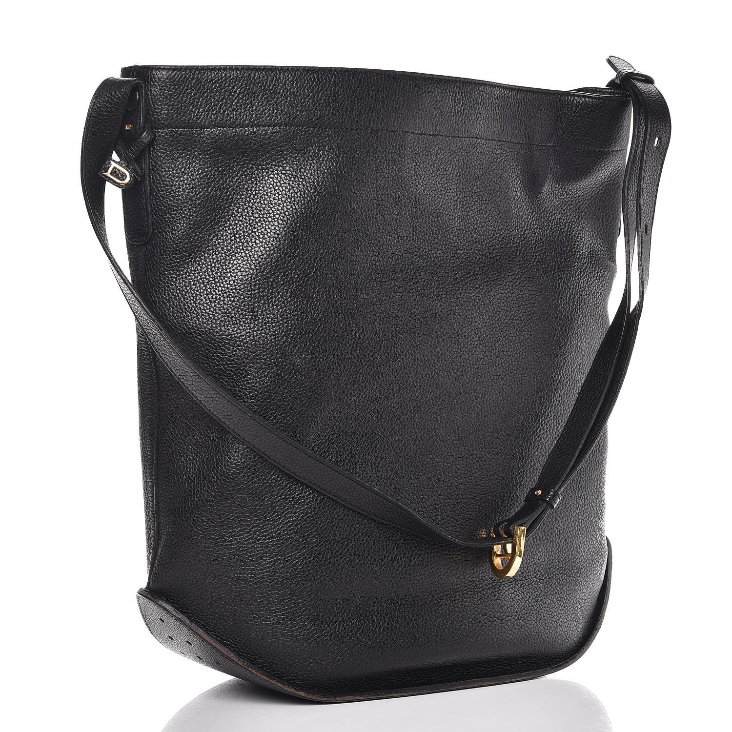 Delvaux Taurillon Le Pin Shoulder Bag Black 3 of 10