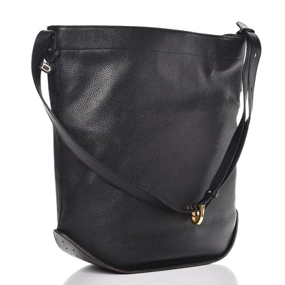 Delvaux Taurillon Le Pin Shoulder Bag Black 3 of 10
