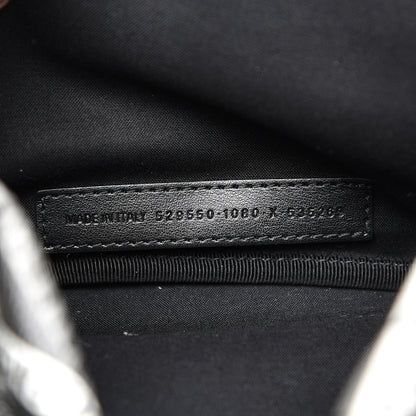 Balenciaga Coated Canvas Losange Monogram Explorer Belt Bag Black Grey 7 of 10