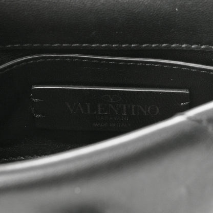 Valentino Garavani Nappa Monochrome Mini Roman Stud The Shoulder Bag Black 6 of 9