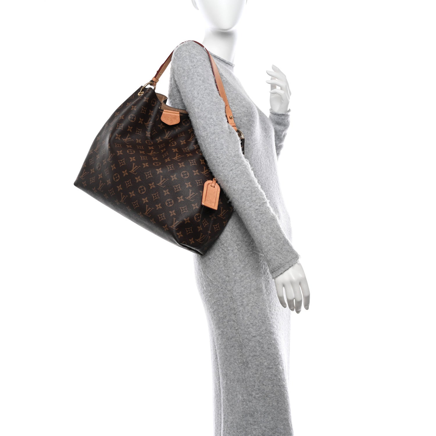 Louis Vuitton LOUIS VUITTON Monogram Graceful MM 2 of 9