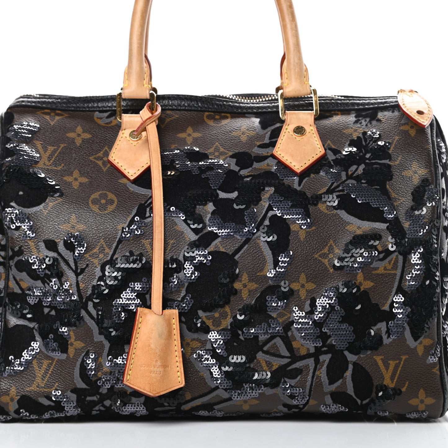 Monogram Fleur De Jais Sequins Speedy 30