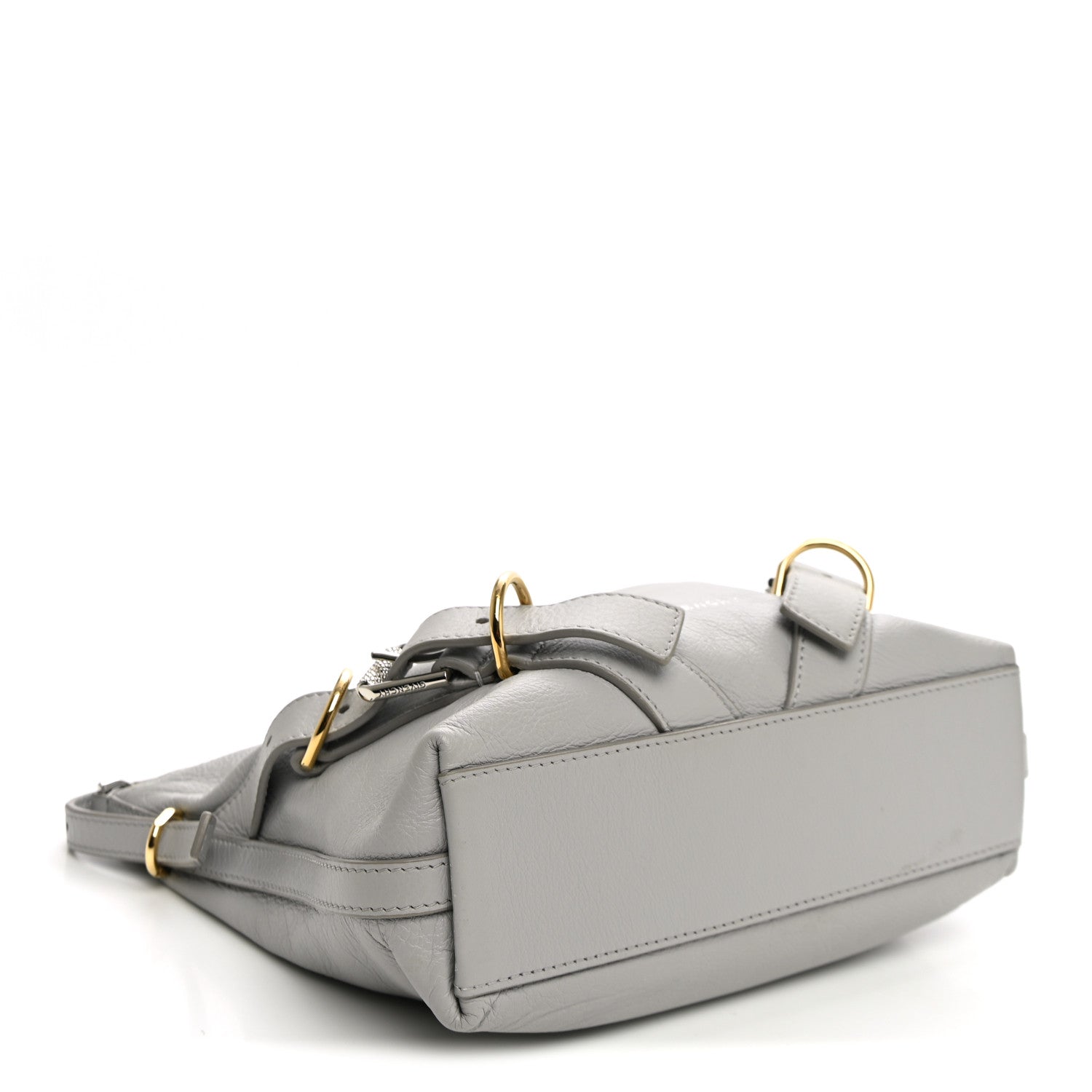 Givenchy Calfskin Small Voyou Bag Light Grey 3 of 10