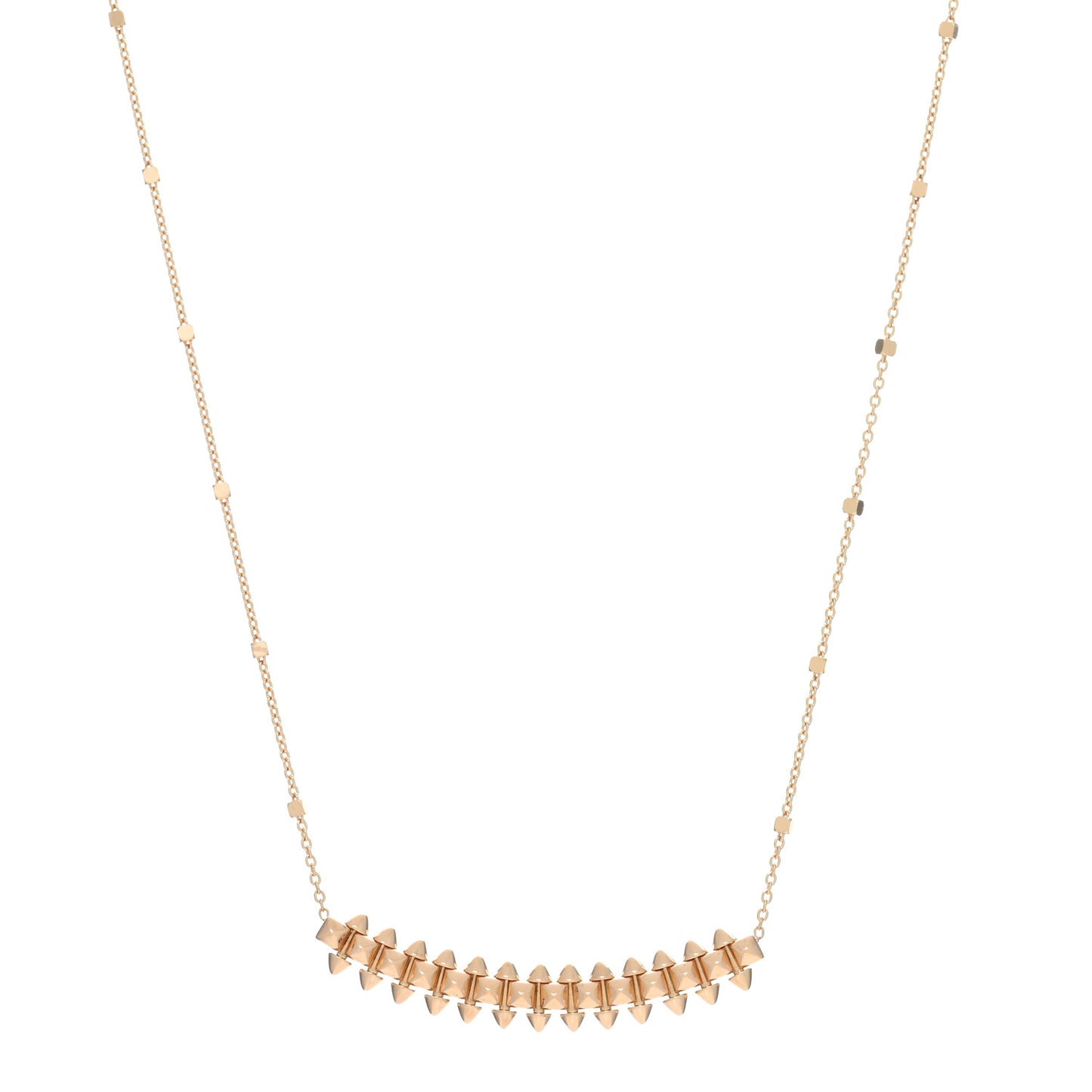 18K Pink Gold Small Clash de Cartier Necklace