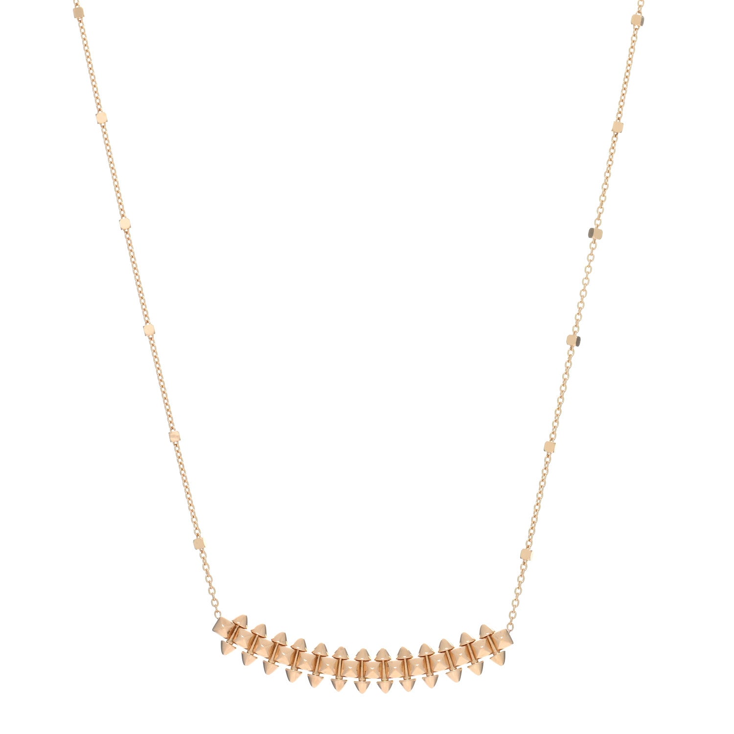 Cartier 18K Pink Gold Small Clash de Cartier Necklace 1 of 4