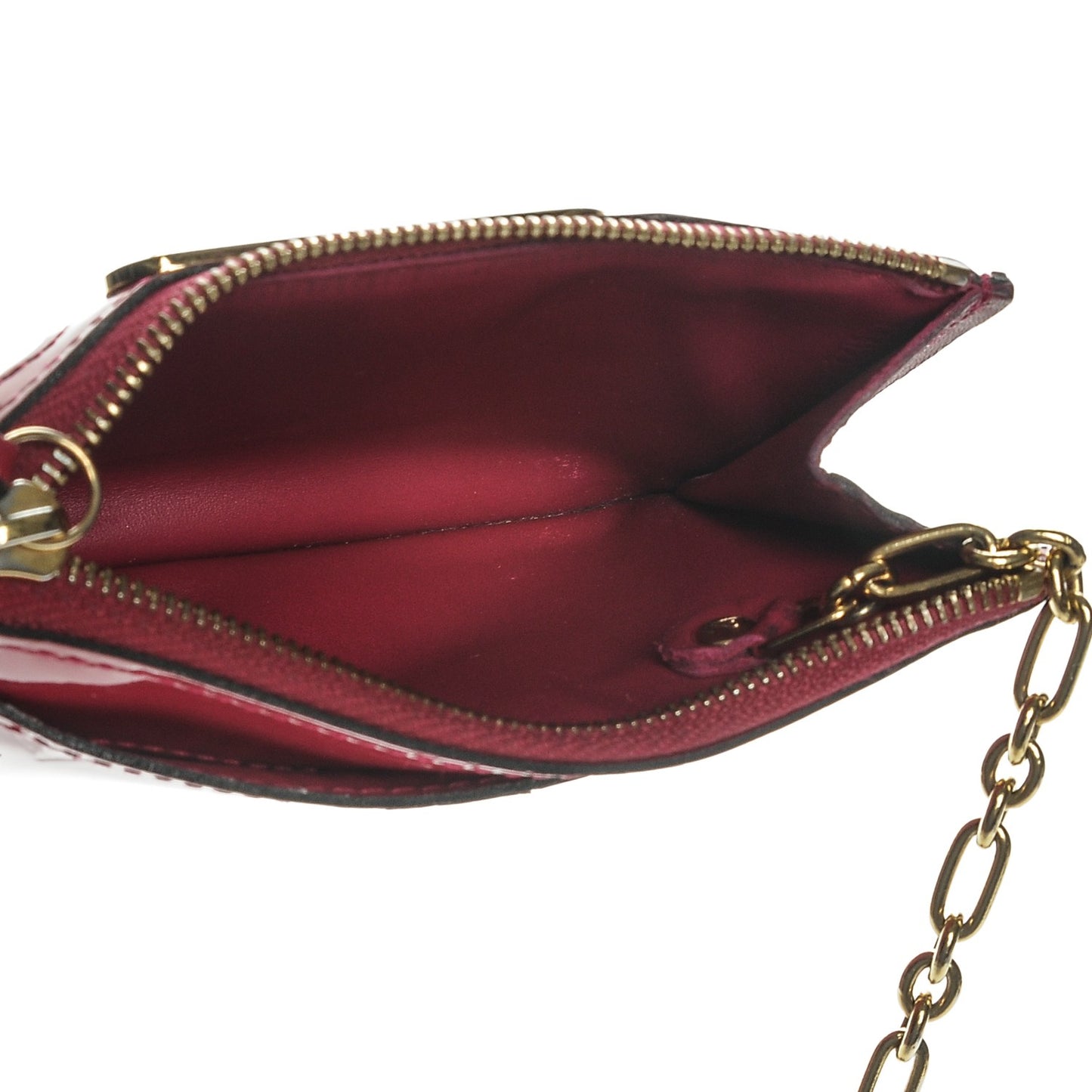 Vernis Key Pouch Rose Indien