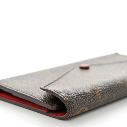 Louis Vuitton Monogram Josephine Wallet Red 11 of 13