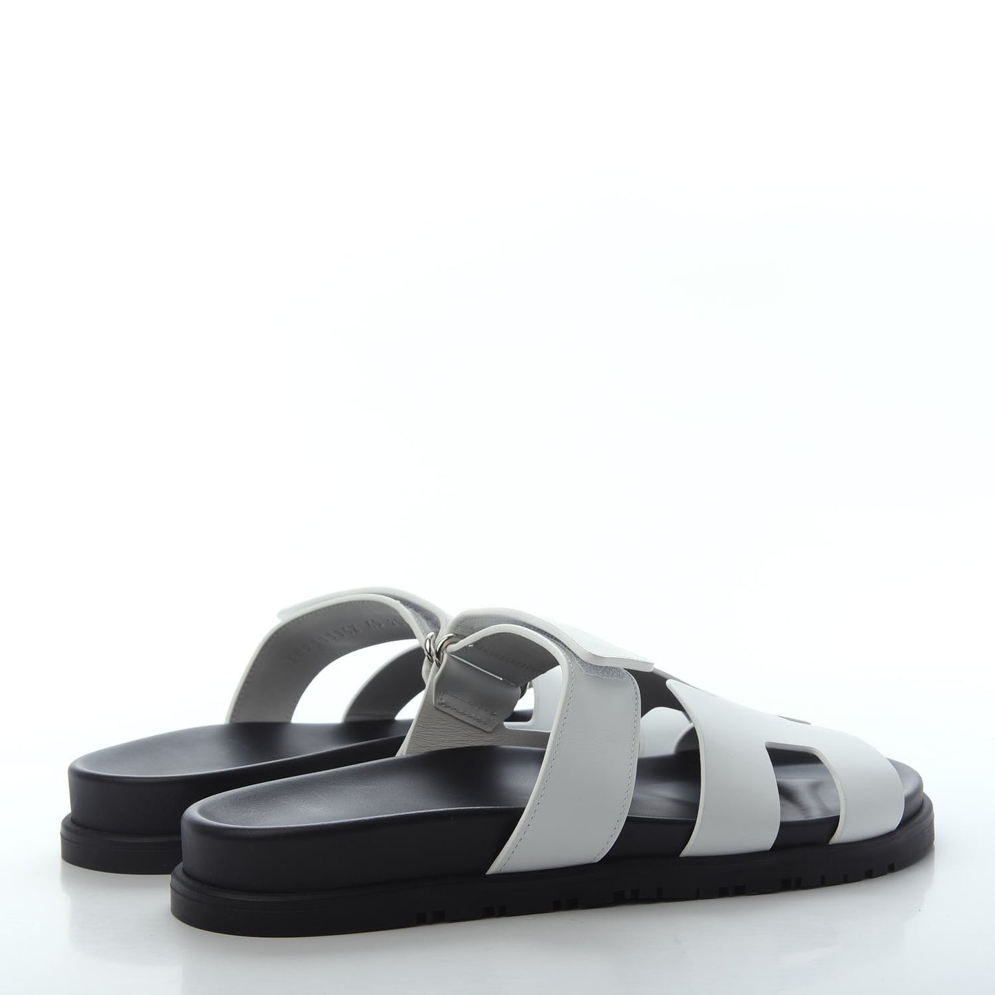 Calfskin Womens Chypre Sandals 40 White