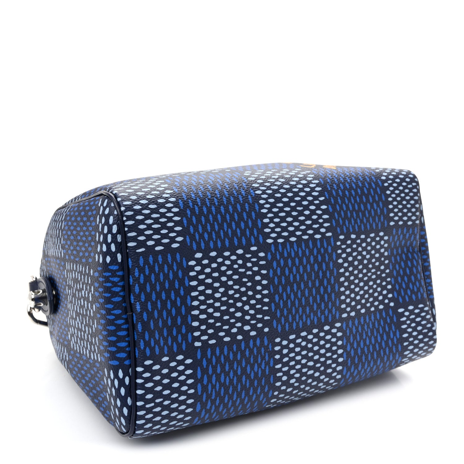 Louis Vuitton Damier Heritage Speedy Bandouliere 25 Blue 4 of 9