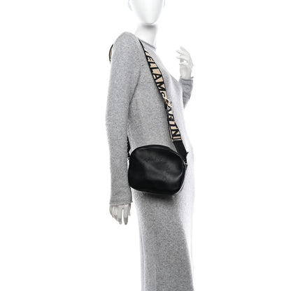 Stella McCartney Eco Alter Nappa Perforated Logo Mini Bag Black 2 of 9