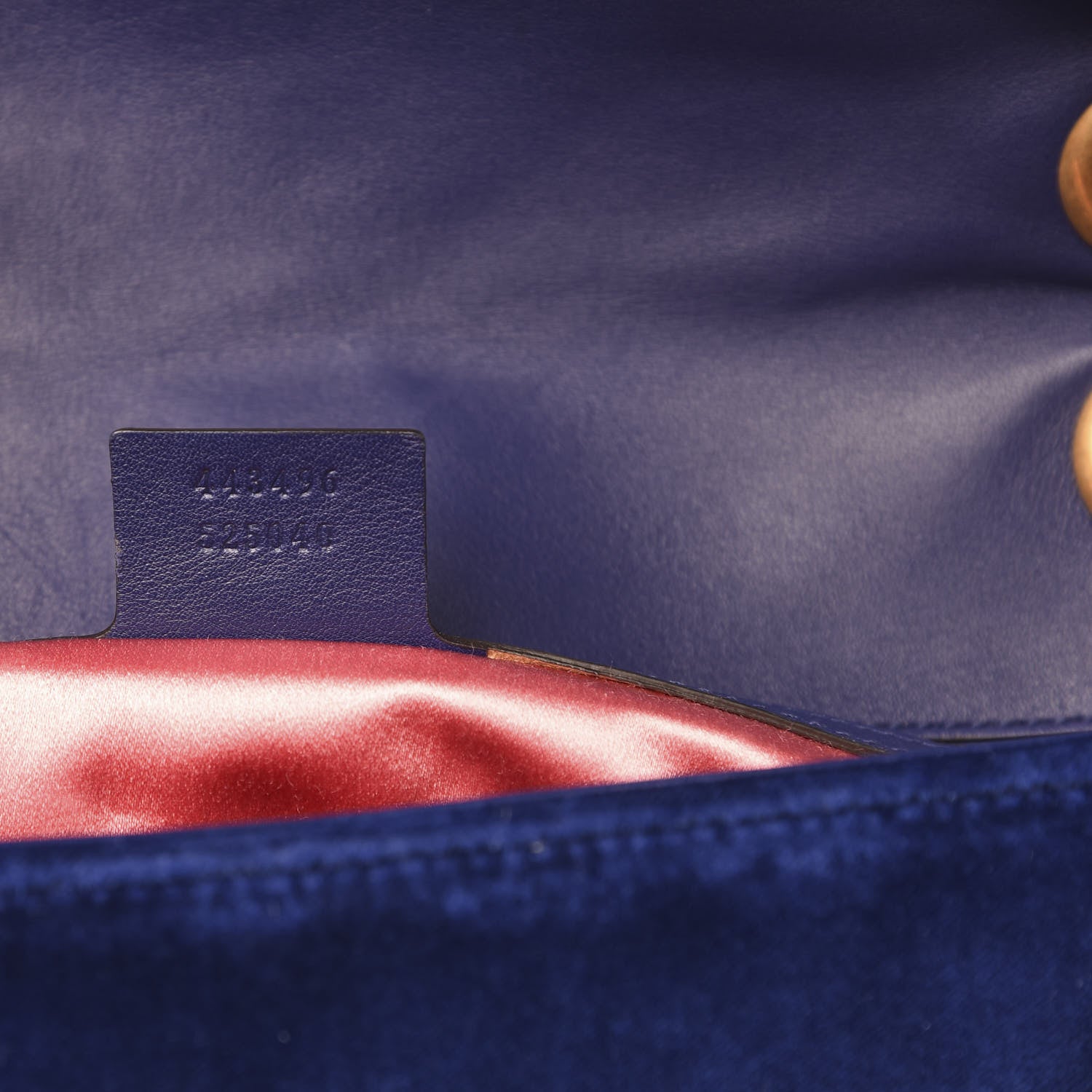 Gucci Velvet Matelasse Medium GG Marmont Shoulder Bag Cobalt Blue 7 of 12