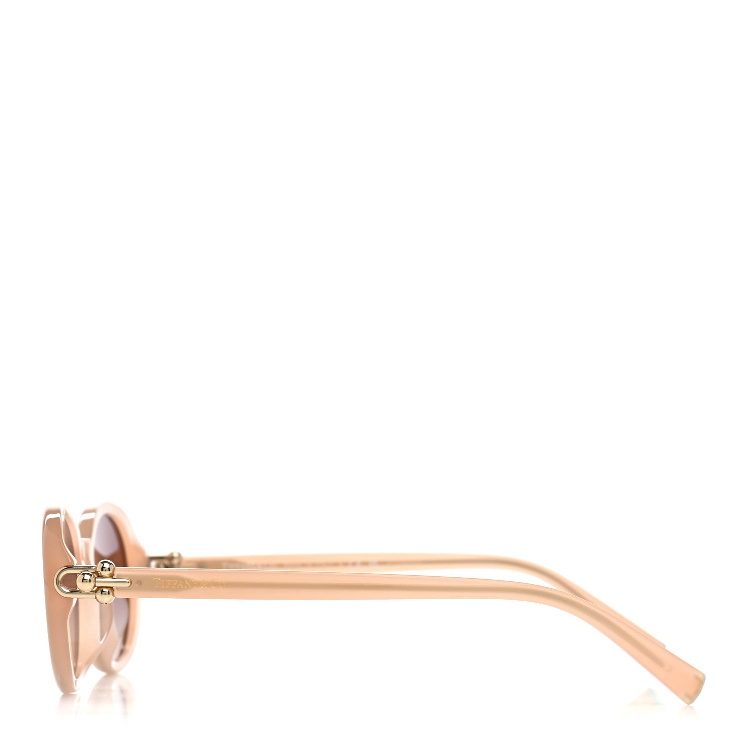 Tiffany Acetate HardWear Oval Sunglasses TF4242D Opal Nude Pink 3 of 7