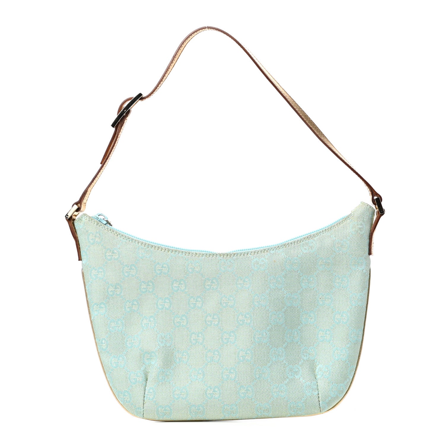 Gucci Monogram Pochette Blue 1 of 10