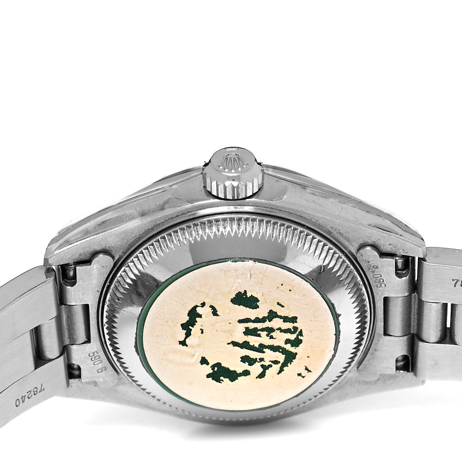 Rolex Stainless Steel 26mm Oyster Perpetual Date Watch Blue Roman 79190 4 of 4