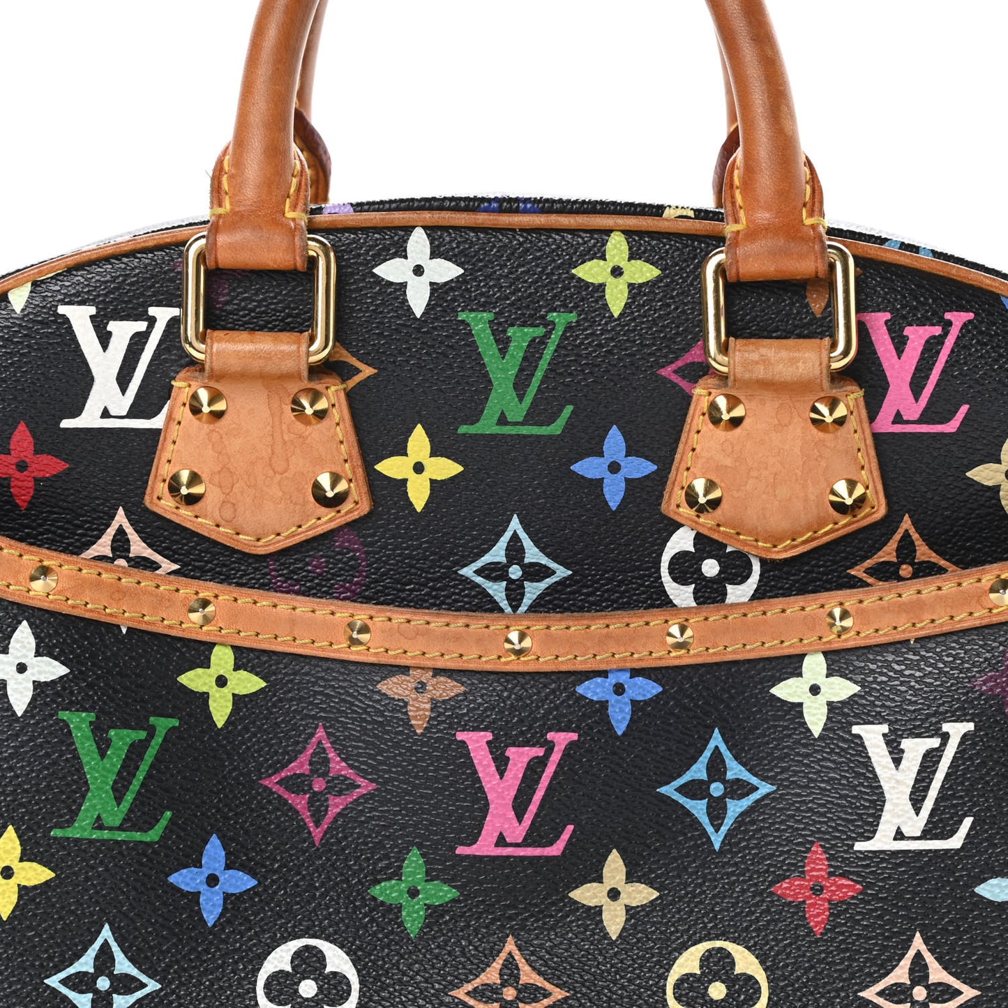 Monogram Multicolor Trouville Black