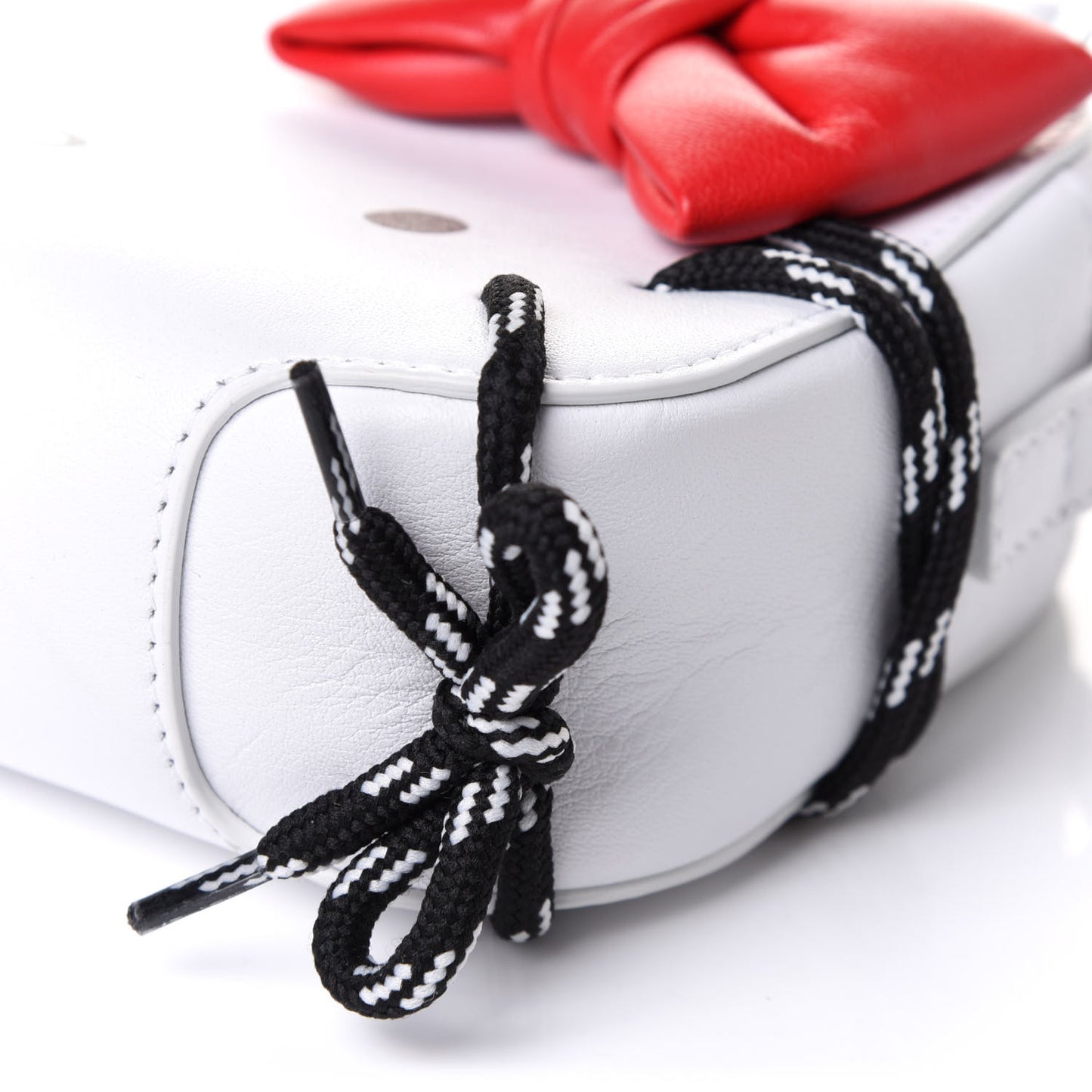 Calfskin Hello Kitty Camera Bag XS Optic White