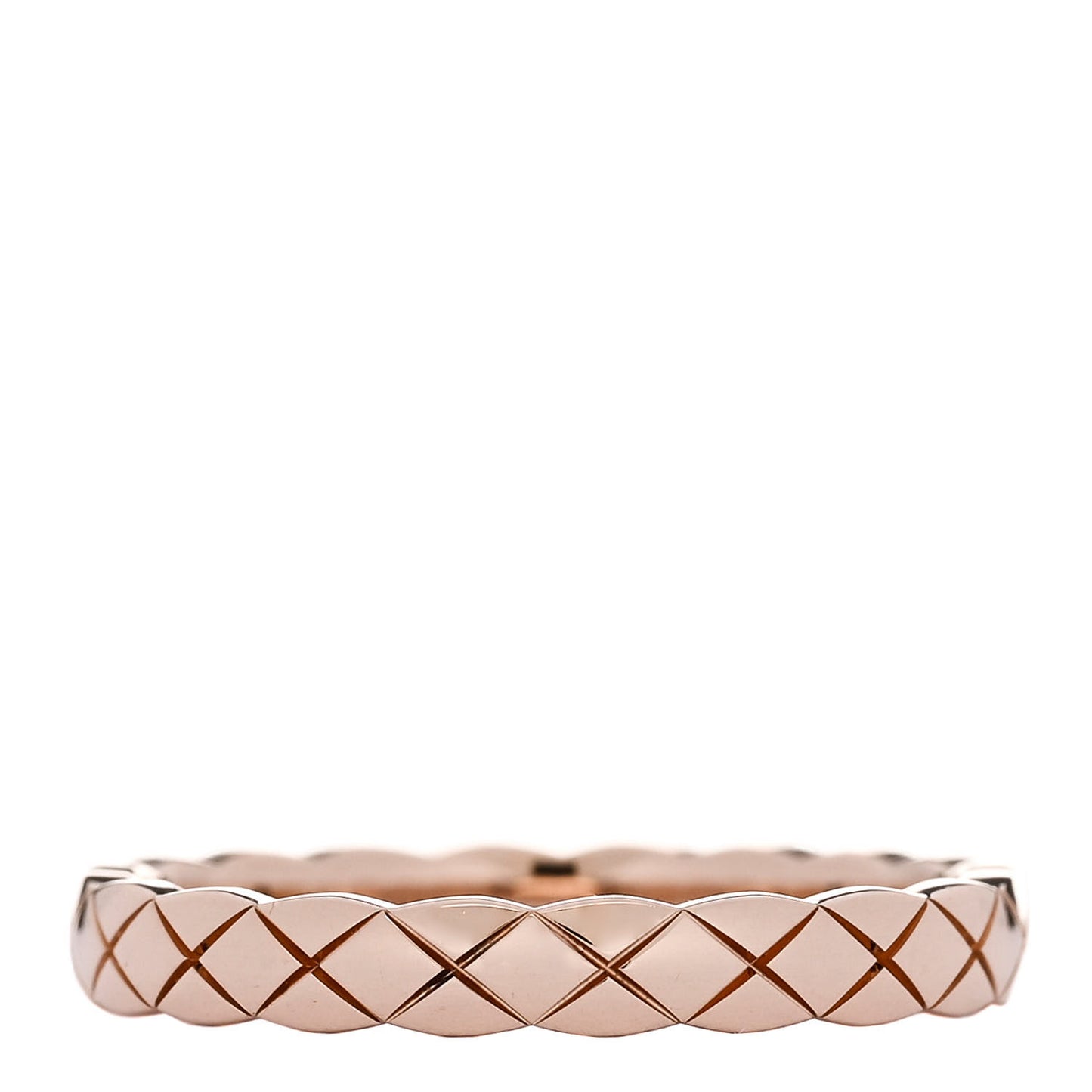 18K Beige Gold Mini Coco Crush Ring 60 9