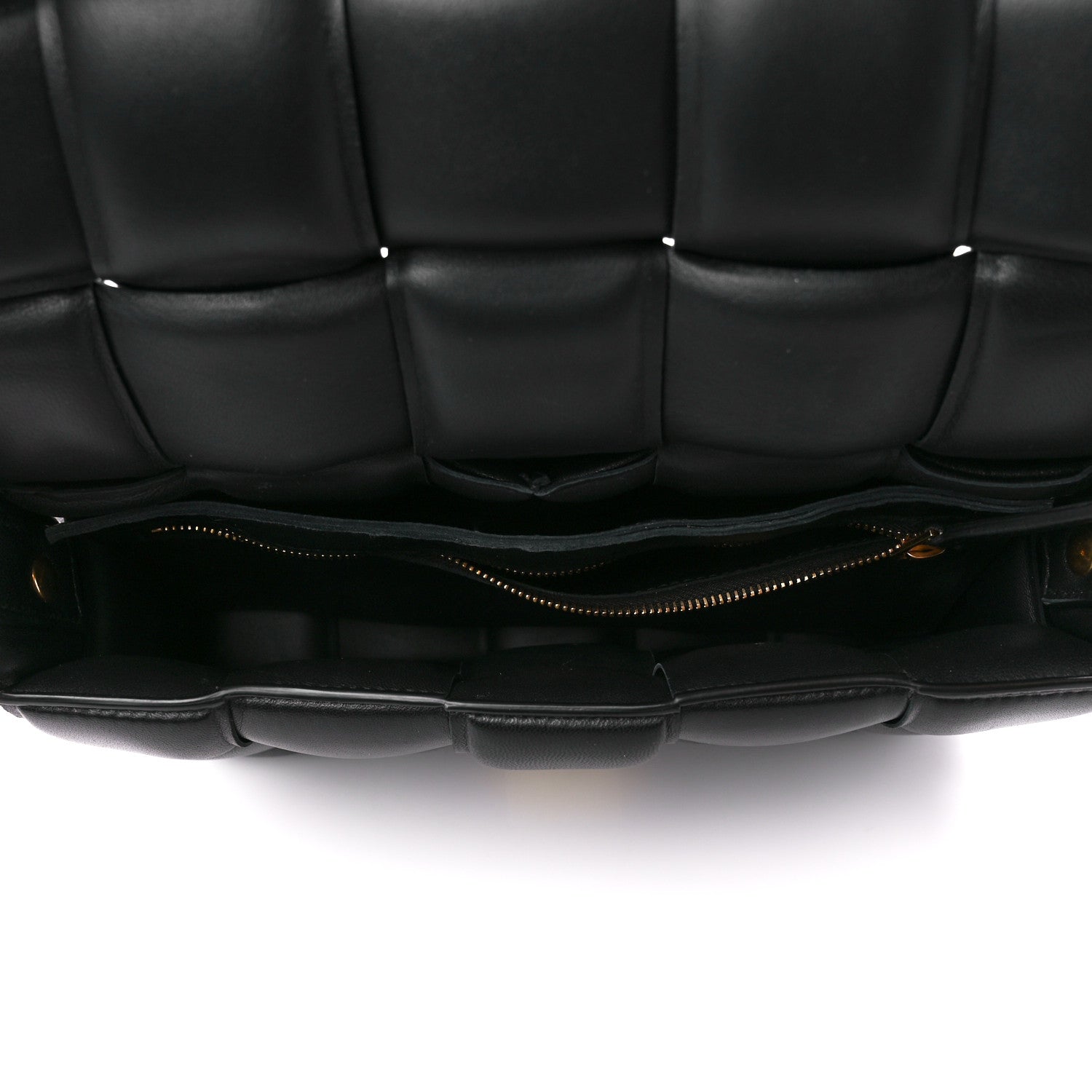 Bottega Veneta Nappa Maxi Intreccio Padded Cassette Crossbody Bag Black 4 of 11