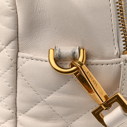 Versace Nappa Quilted Icon Bowler White 16 of 18