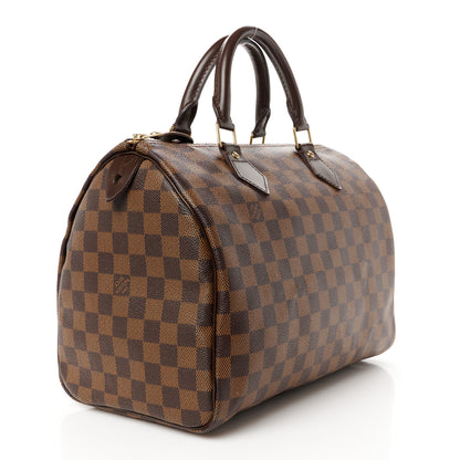 Louis Vuitton Damier Ebene Speedy 30 3 of 11