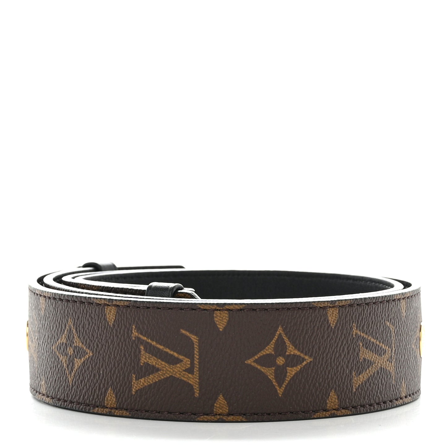 Monogram Adjustable Bandouliere Shoulder Strap Black
