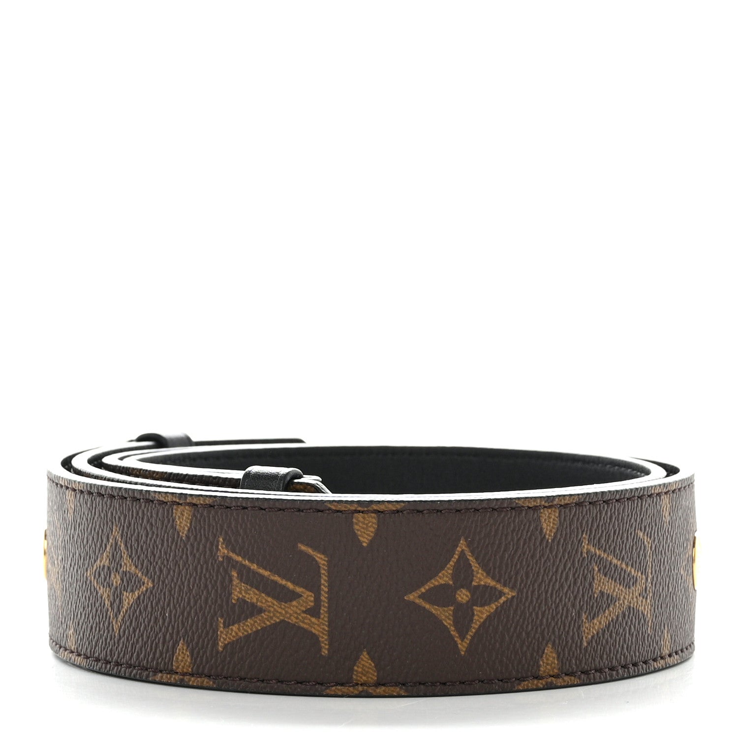 Louis Vuitton Monogram Adjustable Bandouliere Shoulder Strap Black 2 of 6
