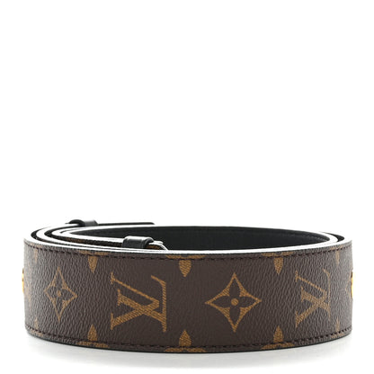 Louis Vuitton Monogram Adjustable Bandouliere Shoulder Strap Black 2 of 6