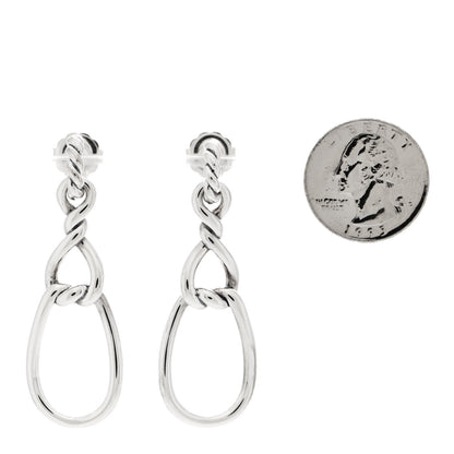 David Yurman Sterling Silver Continuance Triple Drop Earrings 2 of 6