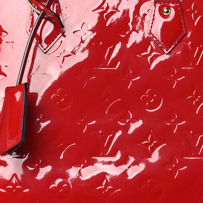 Louis Vuitton Vernis Alma PM Cherry 7 of 9