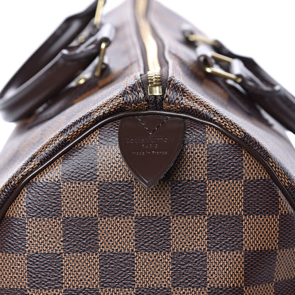 Louis Vuitton Damier Ebene Speedy 35 7 of 9