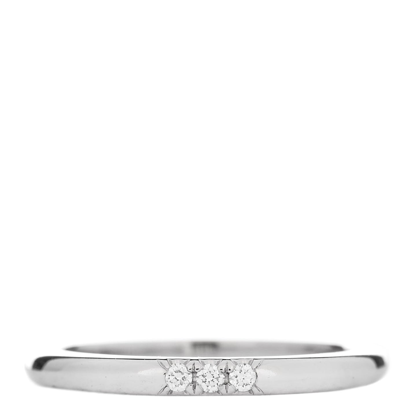 Platinum Diamond 2mm Classic Wedding Band Ring 45 3.25