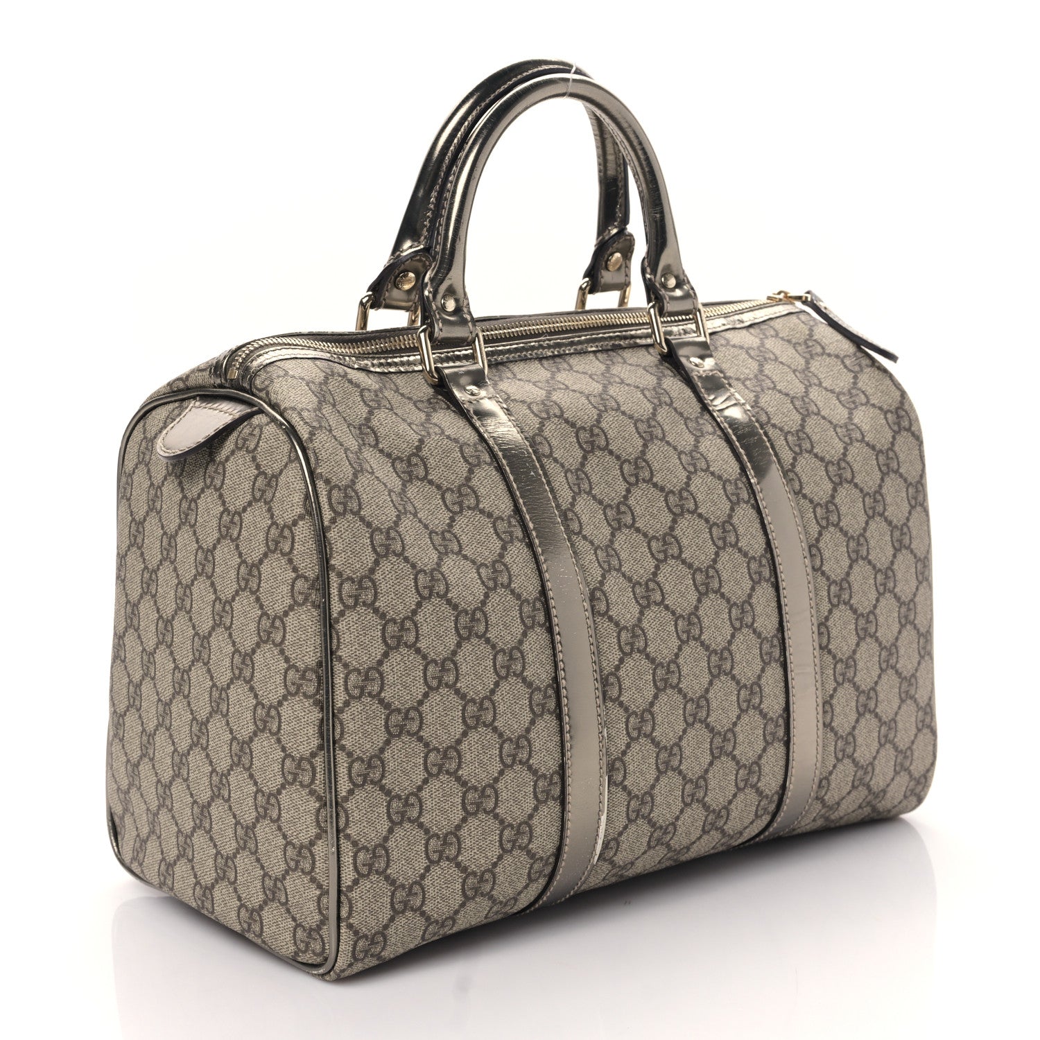 Gucci GG Plus Monogram Medium Joy Boston Pewter 3 of 9