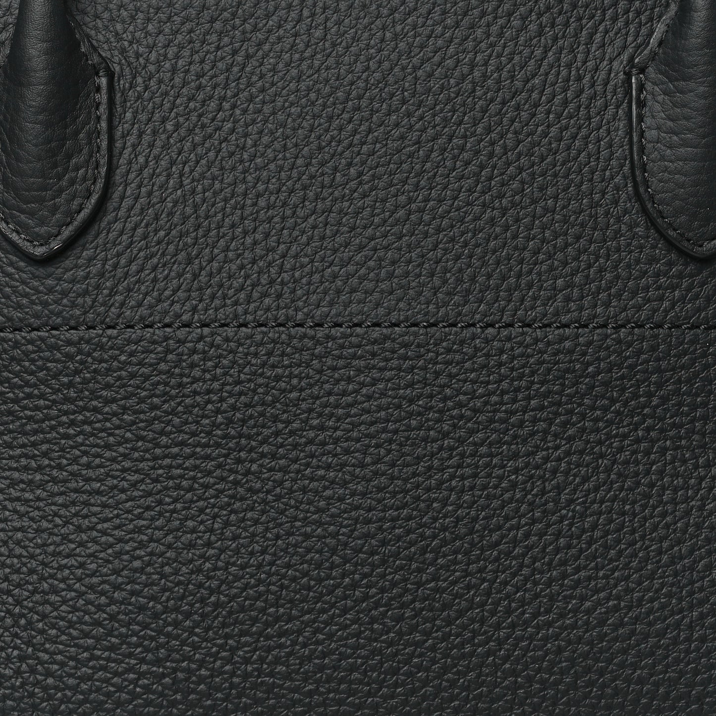 Grained Calfskin Margaux Shoulder 12 Black