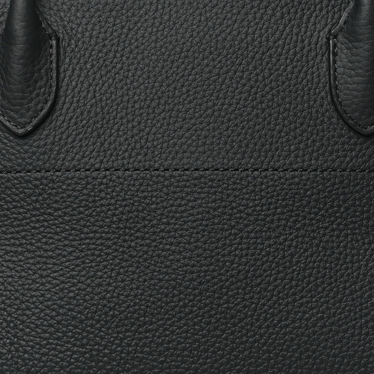 The Row Grained Calfskin Margaux Shoulder 12 Black 7 of 10