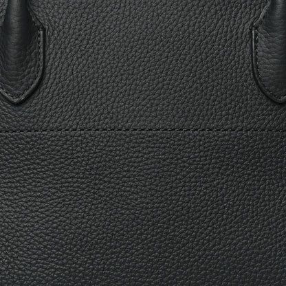 The Row Grained Calfskin Margaux Shoulder 12 Black 7 of 10