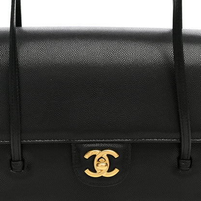 Chanel Shiny Caviar Preppy Coco Small Flap Navy 8 of 10