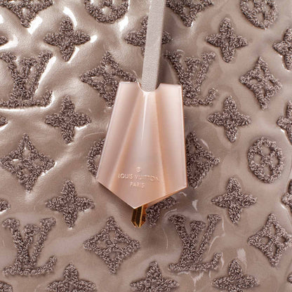 Louis Vuitton Patent Lambskin Fascination Lockit Gris 9 of 18