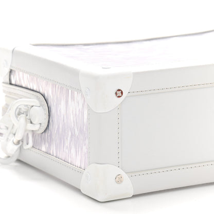 Louis Vuitton Calfskin PVC Epi Plage Soft Trunk Optic White 8 of 11