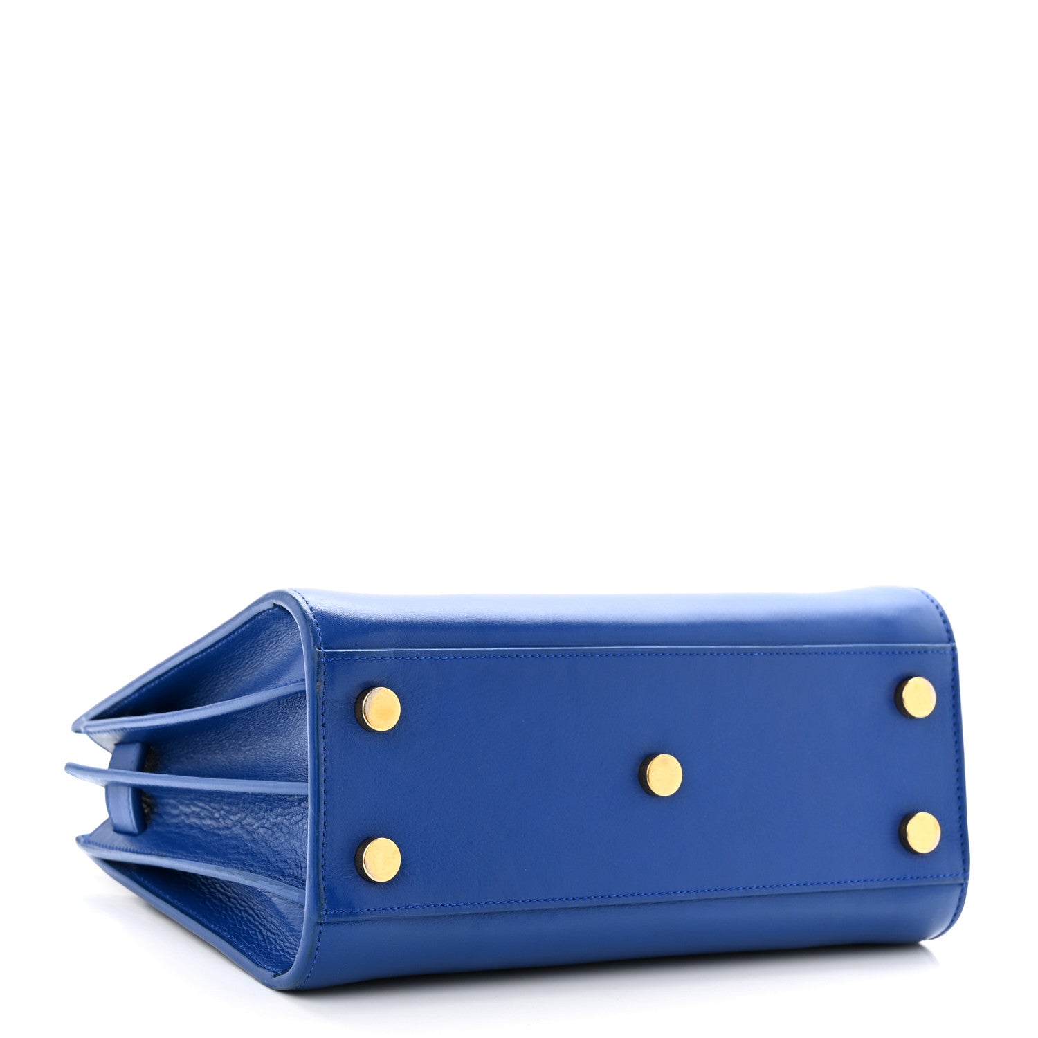 Saint Laurent Calfskin Nano Sac De Jour Royal Blue 4 of 15