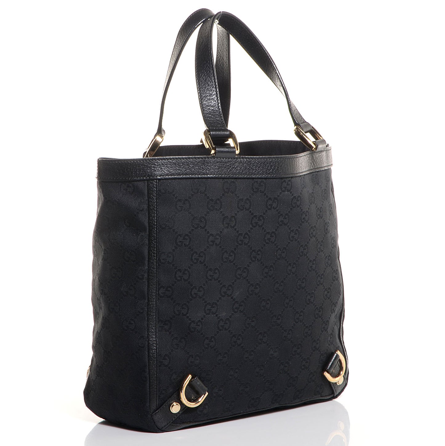 Monogram Small Abbey Tote Black