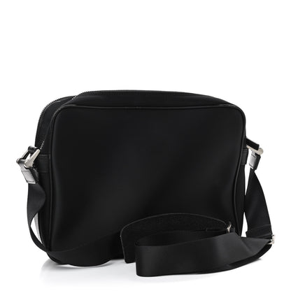 Burberry Nylon Zip Top Messenger Bag Black 2 of 7