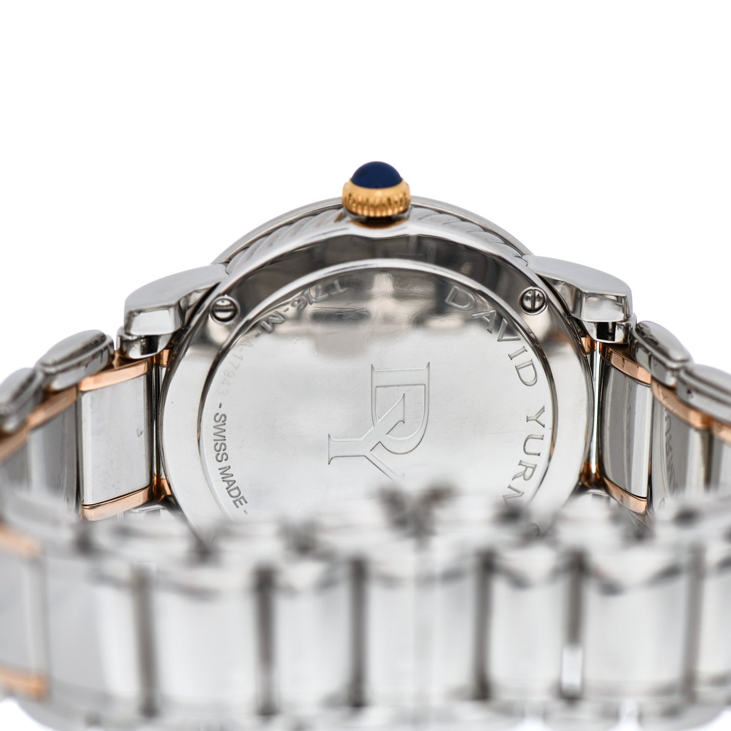 Stainless Steel 18K Rose Gold Diamond Mother of Pearl 38mm Classic Quartz Watch