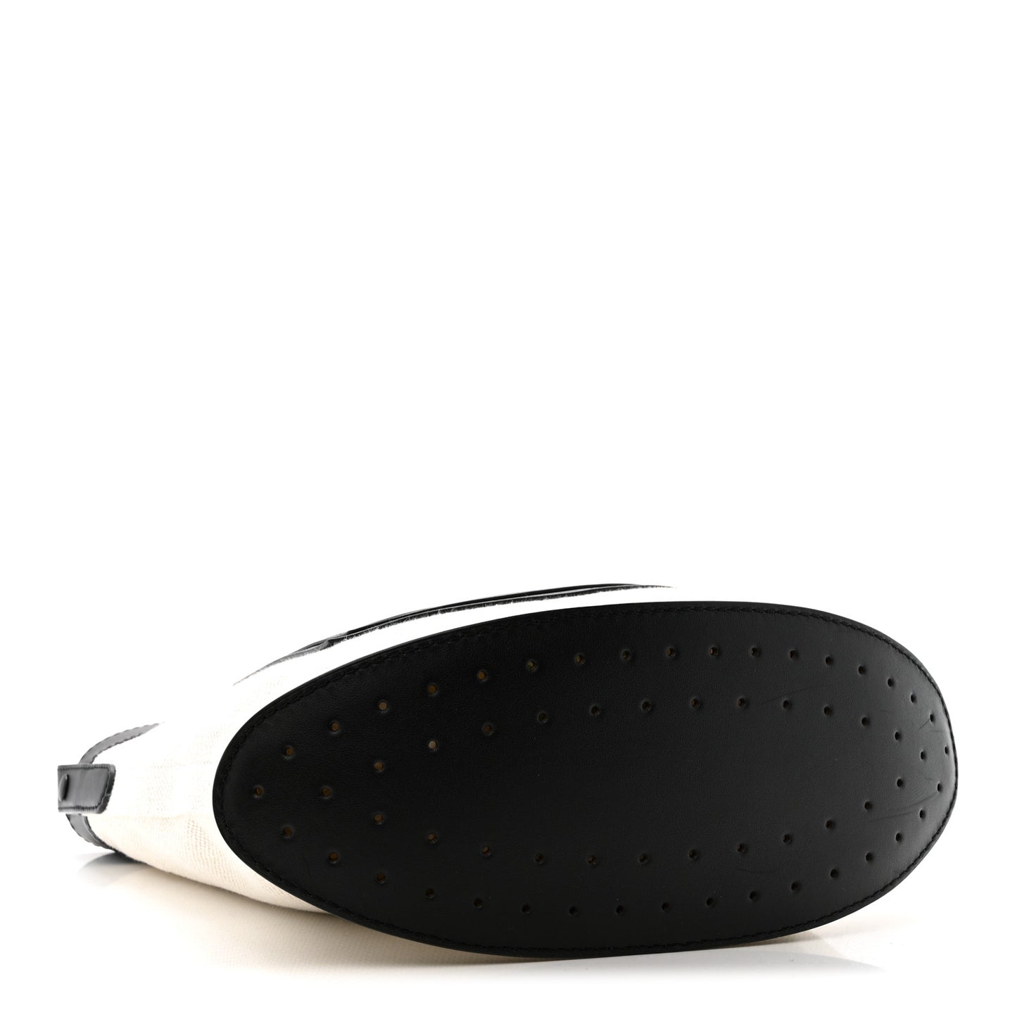 Linen Canvas Supple Calfskin Pin Daily Surpique Bucket Naturel Black