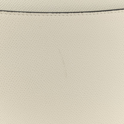 Christian Dior Grained Calfskin Saddle Bag White 13 of 13