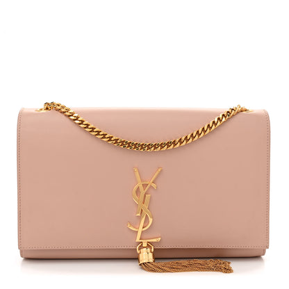 Saint Laurent Smooth Calfskin Medium Classic Monogram Kate Tassel Satchel Pink 1 of 13